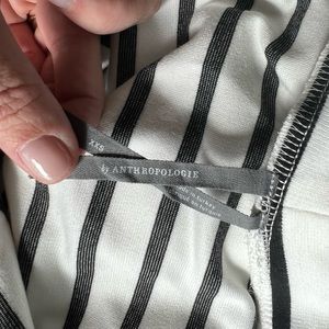 Off-the-shoulder striped top